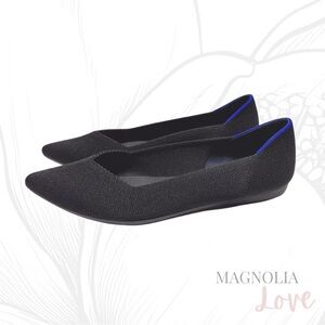🥿 Rothy’s The Point Black Flats NWB Never Worn 10